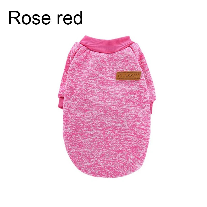 Cozy Winter Sweater for Small Dogs & Cats