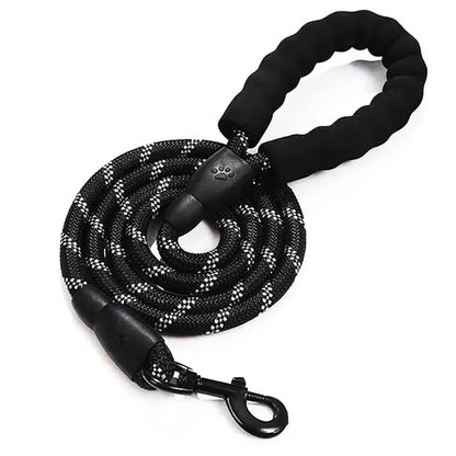 Reflective Nylon Dog Leash for All Breeds