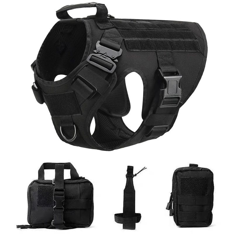 Ultimate Tactical Dog Harness & Leash Set for All Breeds