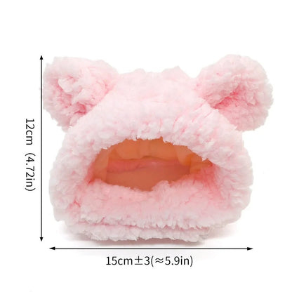 Pet Cozy Hats – Set of 15 Fun Plush Fleece Hats for Dogs & Cats