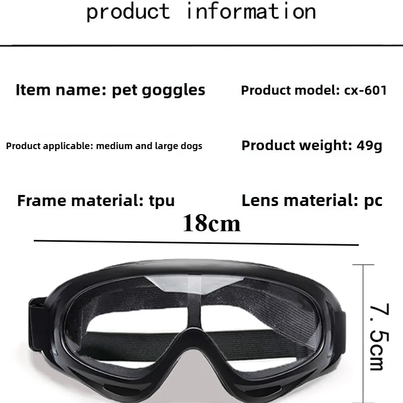 Ultimate Anti-UV Dog Goggles - Eye Protection for Pets