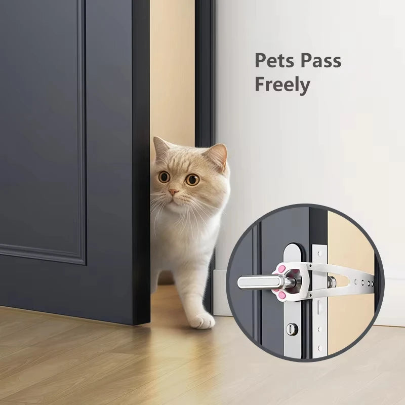 Adjustable Cat Door Holder Latch - Easy Installation