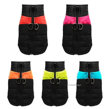 Waterproof Winter Dog Coat - Warm Padded Vest for All Sizes