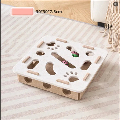 Ultimate Interactive Sisal Cat Scratching Post & Playhouse