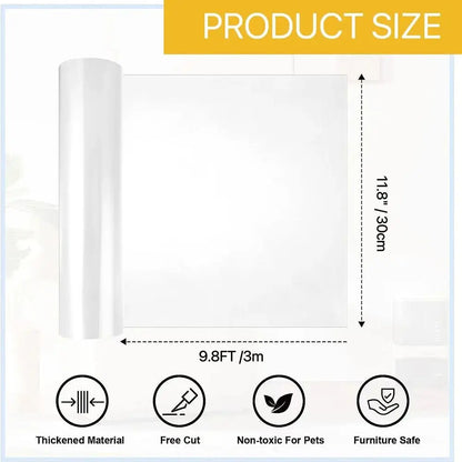 Transparent Anti-Scratch Furniture Protector for Cats