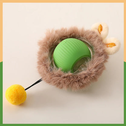 Smart Interactive Cat Toy Ball with Motion Activation
