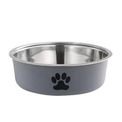 Stainless Steel Pet Bowl with Non-Slip Base