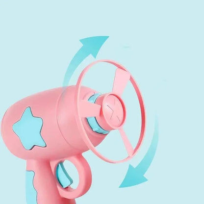 Interactive Cat Toy Flying Disc Shooter for Fun & Training