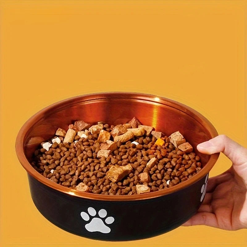 Premium Anti-Slip Stainless Steel Dog Bowls