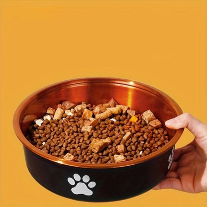 Premium Anti-Slip Stainless Steel Dog Bowls