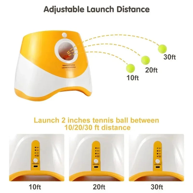 Automatic Dog Ball Launcher - Interactive Fun & Exercise