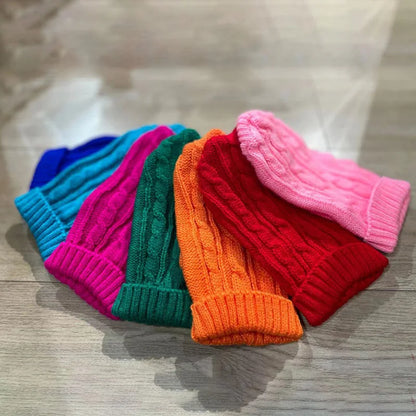 Cozy Knitted Dog Sweater for Small to Medium Breeds