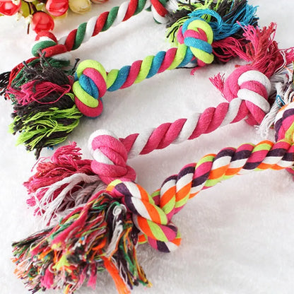 Durable Cotton Rope Dog Chew Toy for Small Dogs