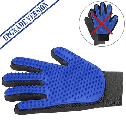Silicone Pet Grooming Gloves for Easy Hair Removal