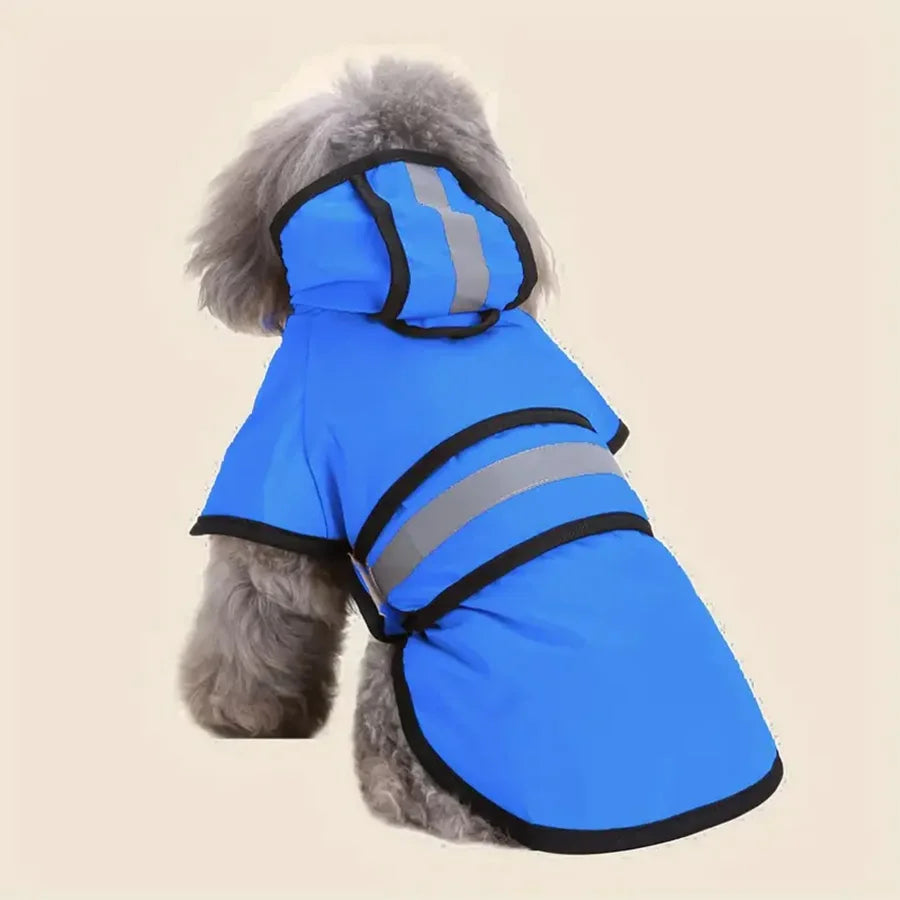 Ultimate Waterproof Dog Raincoat - Adjustable & Comfortable
