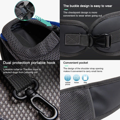 Ultimate Comfort Pet Carrier Sling for Small Dogs and Cats