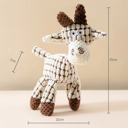Interactive Plush Donkey Toy for Cats and Dogs