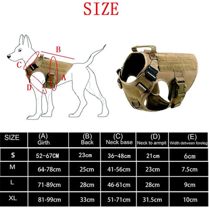 Ultimate Tactical Dog Harness & Leash Set for All Breeds