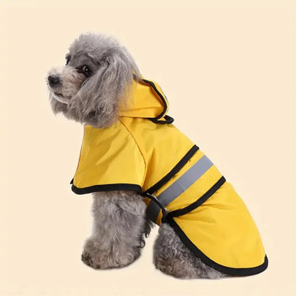 Ultimate Waterproof Dog Raincoat - Adjustable & Comfortable
