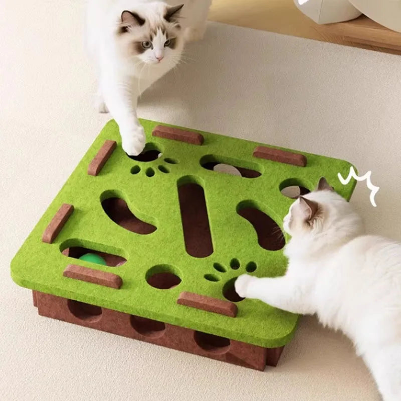 Ultimate Interactive Sisal Cat Scratching Post & Playhouse