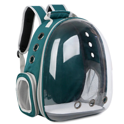 Transparent Capsule Pet Carrier Backpack for Small Animals