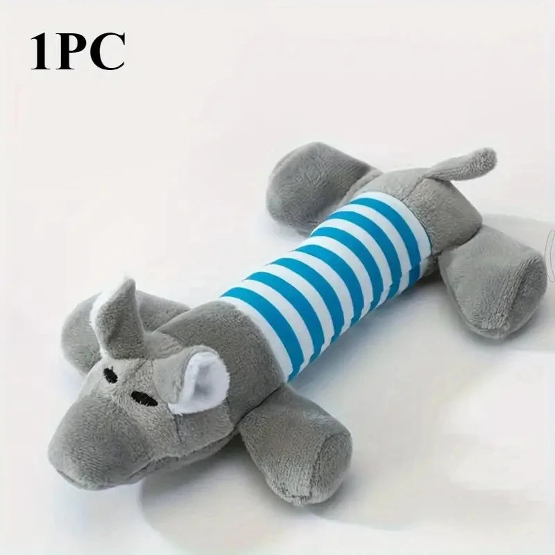 Interactive Squeaky Dog Toy - Durable Chew Fun