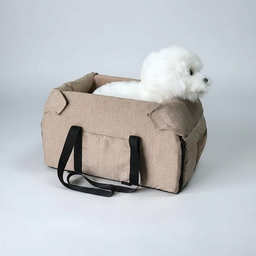Ultimate Dog Car Seat Bed - Portable & Safe Travel Companion