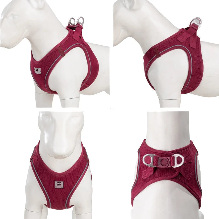 Reflective Dog Harness & Leash Set - Adjustable & Comfortable