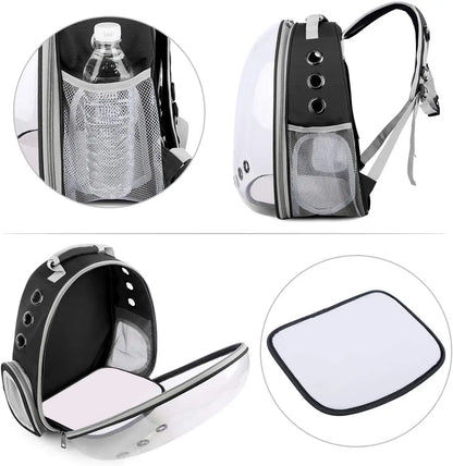 Transparent Capsule Pet Carrier Backpack for Small Animals
