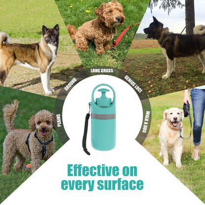 Portable Dog Poop Scooper with Bag Dispenser
