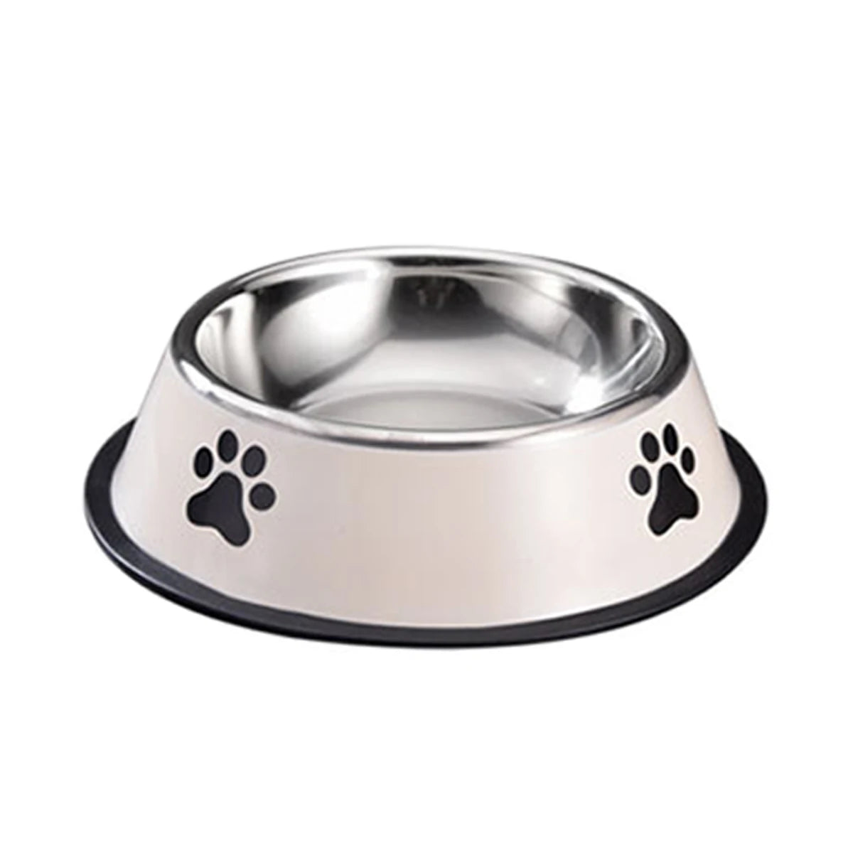 Premium Stainless Steel Pet Feeding Bowl - Anti-Slip Design