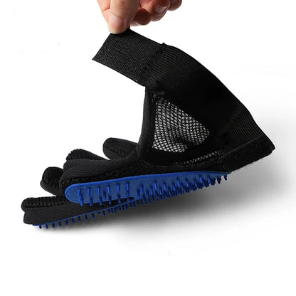 Silicone Pet Grooming Gloves for Easy Hair Removal