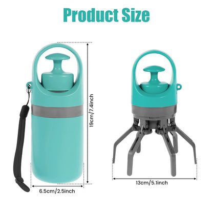 Portable Dog Poop Scooper with Bag Dispenser