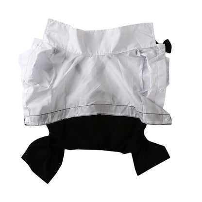 Elegant Dog Tuxedo with Bow Tie for Special Occasions