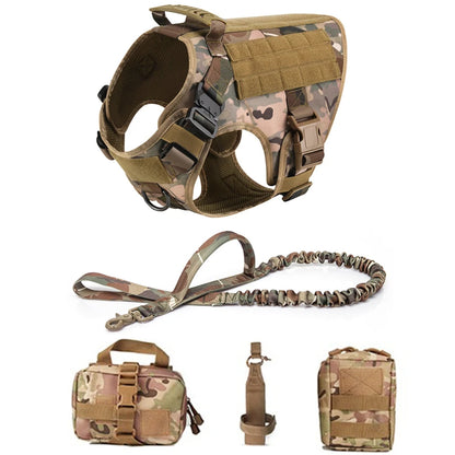 Ultimate Tactical Dog Harness & Leash Set for All Breeds
