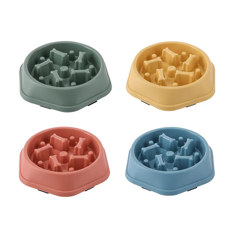 Slow Feeder Bowl for Dogs - Anti-Choking & Non-Slip