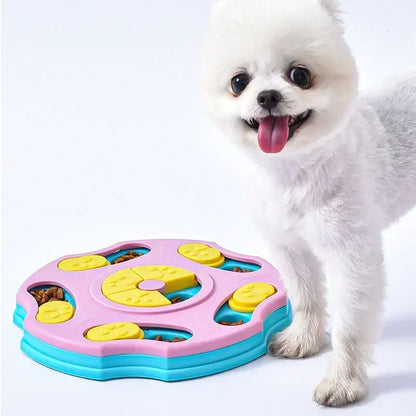 Interactive Slow Feeder Puzzle Toy for Dogs and Cats