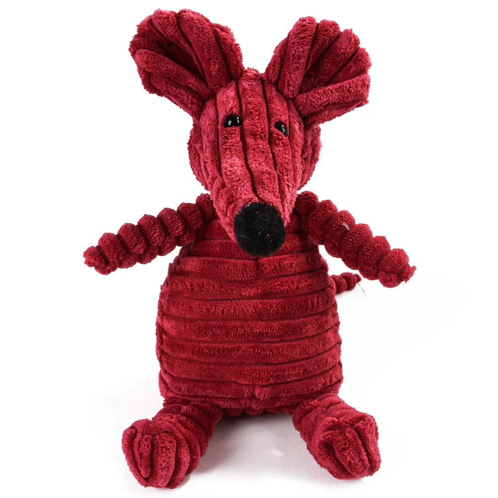 Interactive Plush Dog Toys for Large Breeds