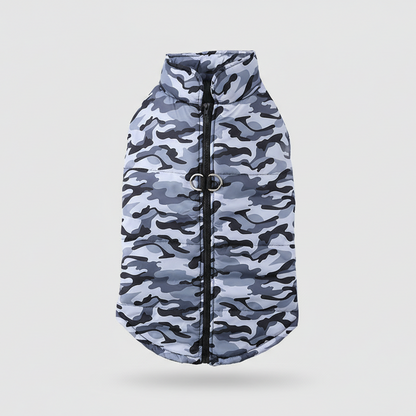 Waterproof Camouflage Winter Coat for Large Dogs