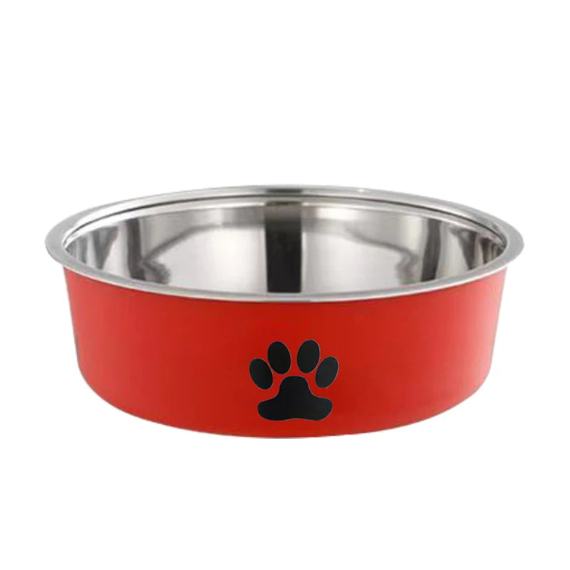 Stainless Steel Pet Bowl with Non-Slip Base
