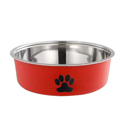 Stainless Steel Pet Bowl with Non-Slip Base