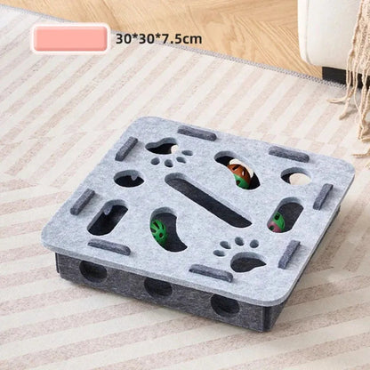 Ultimate Interactive Sisal Cat Scratching Post & Playhouse