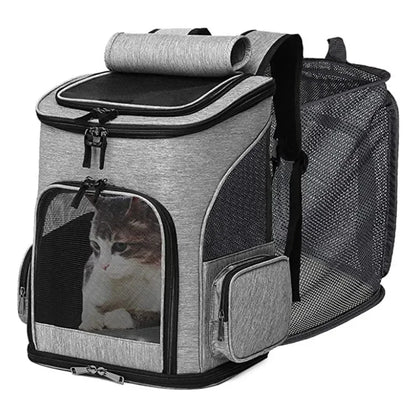 Ultimate Expandable Pet Carrier Backpack for Cats & Dogs