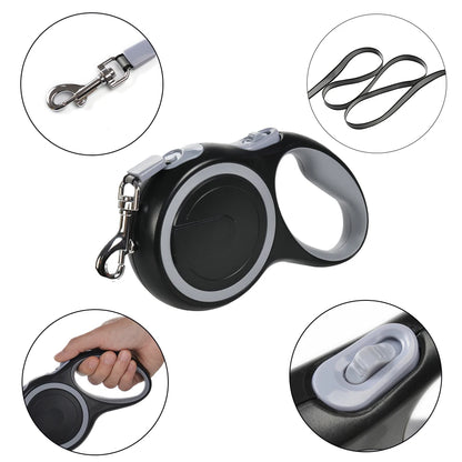 8m Retractable Dog Leash for All Pet Sizes