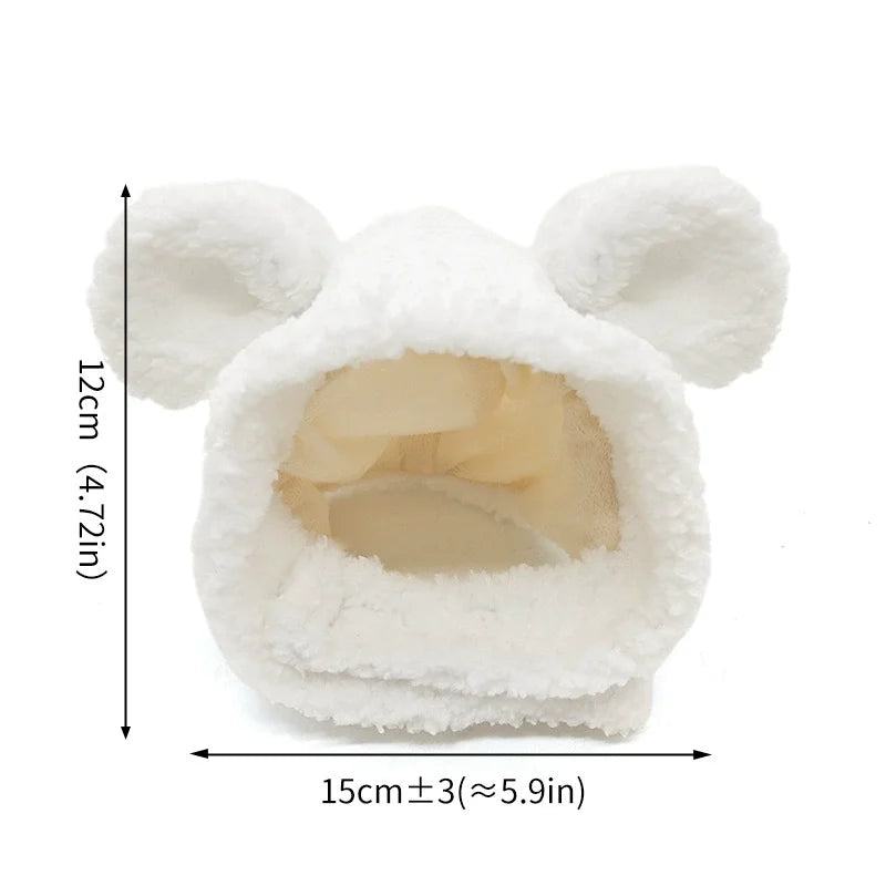 Pet Cozy Hats – Set of 15 Fun Plush Fleece Hats for Dogs & Cats