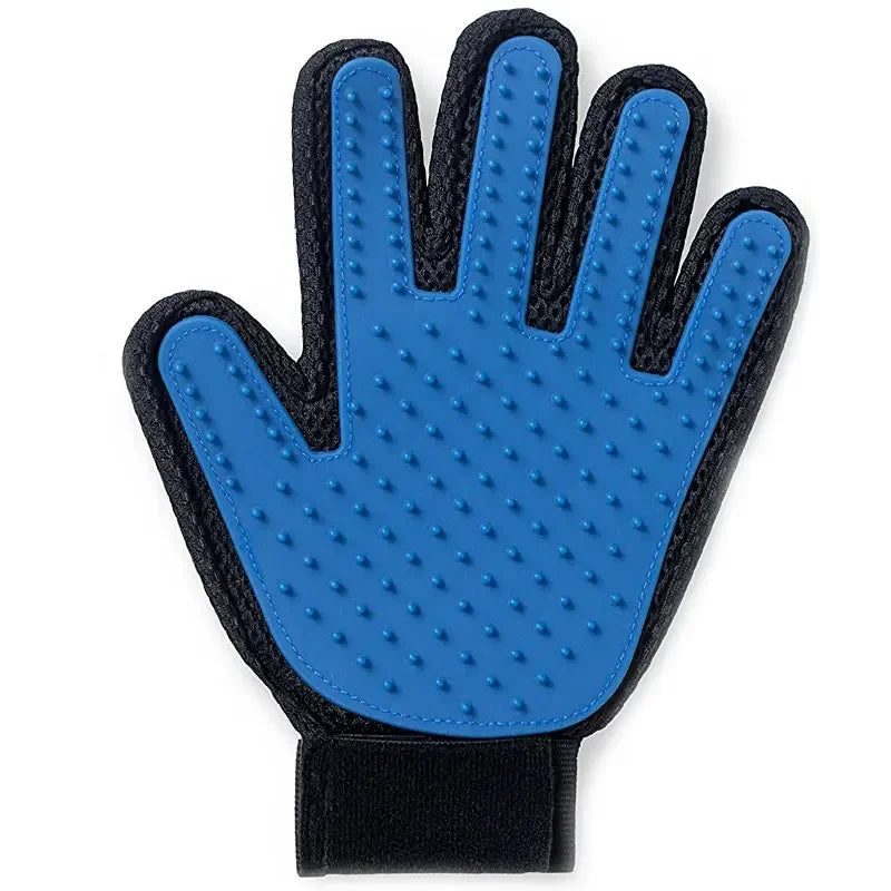 Silicone Pet Grooming Gloves for Easy Hair Removal