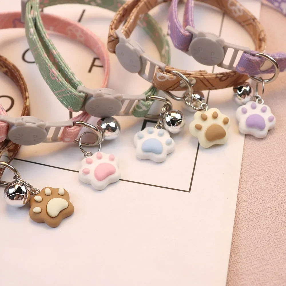 Charming Breakaway Cat Collar with Bell - Adjustable & Safe