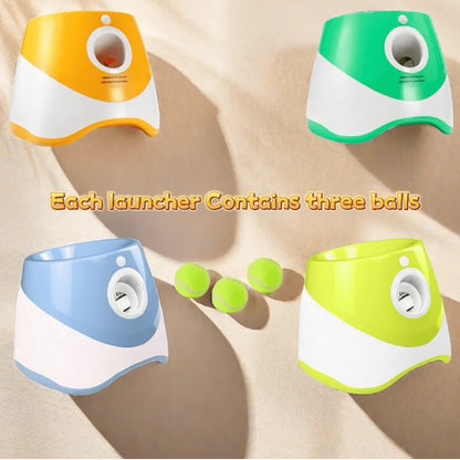Automatic Dog Ball Launcher - Interactive Fun & Exercise