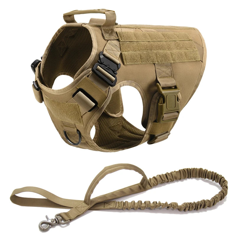 Ultimate Tactical Dog Harness & Leash Set for All Breeds