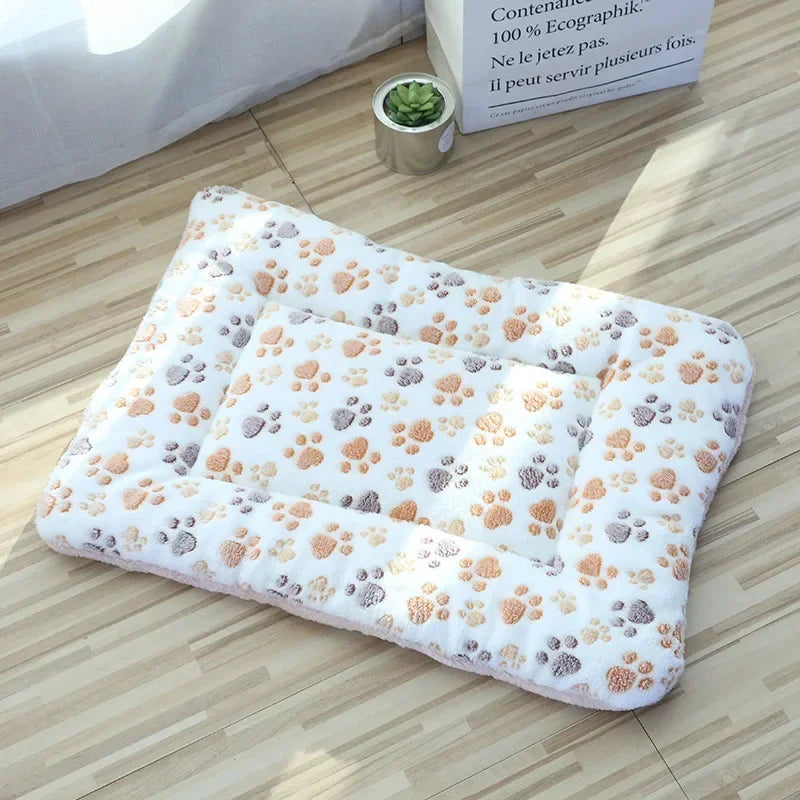 Cozy Double-Sided Pet Mat for Cats and Small Dogs